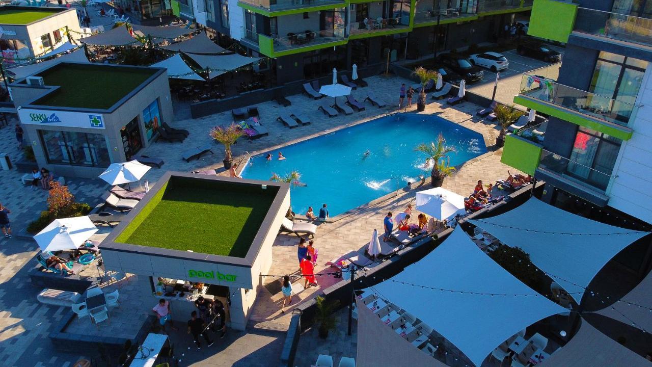 Fineloft Sea View Apartment-Spa N Pools Beach Resort Navodari Dış mekan fotoğraf