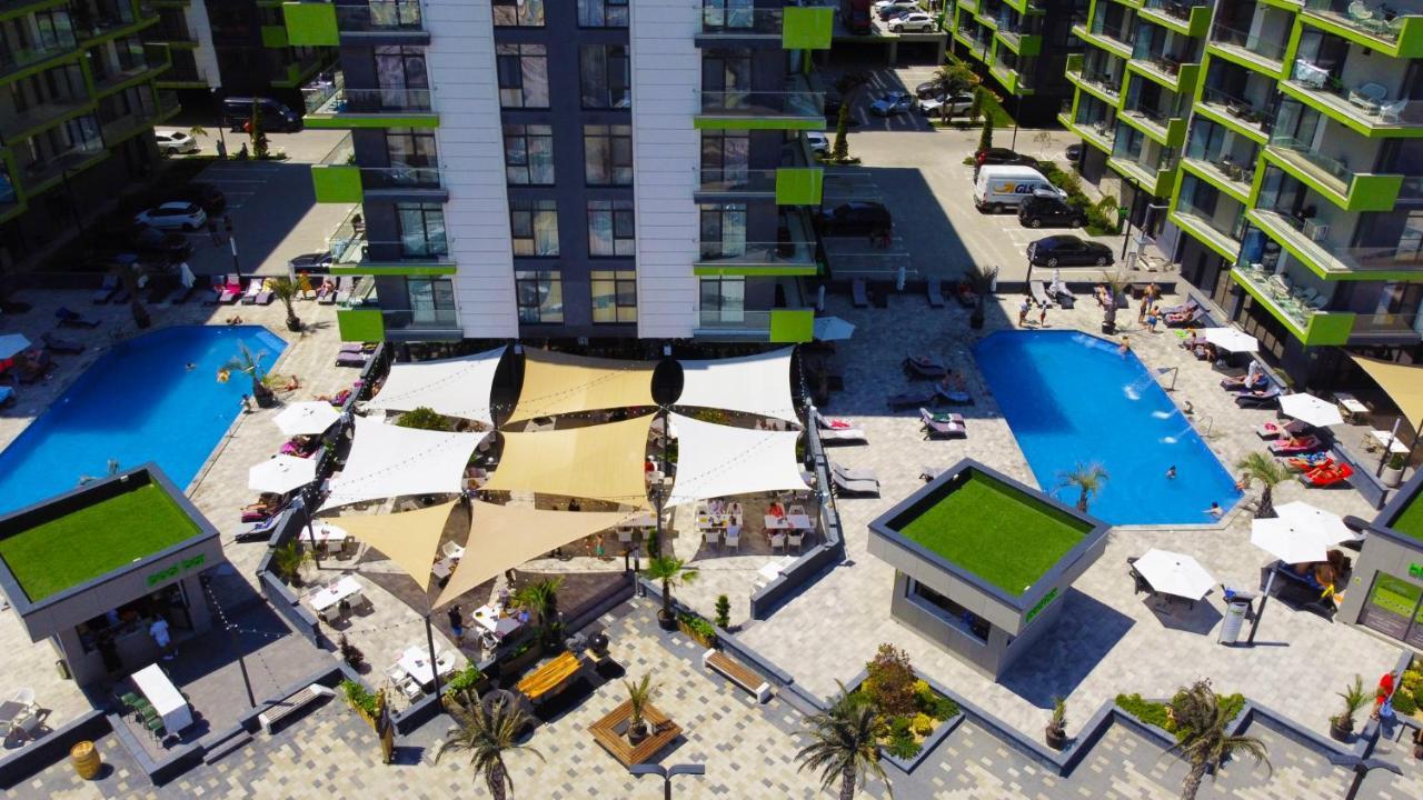 Fineloft Sea View Apartment-Spa N Pools Beach Resort Navodari Dış mekan fotoğraf