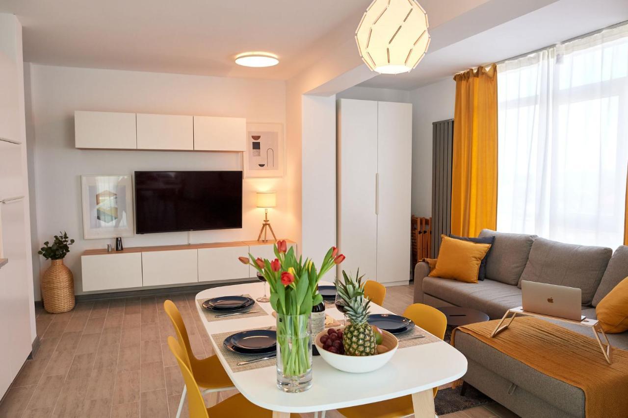 Fineloft Sea View Apartment-Spa N Pools Beach Resort Navodari Dış mekan fotoğraf